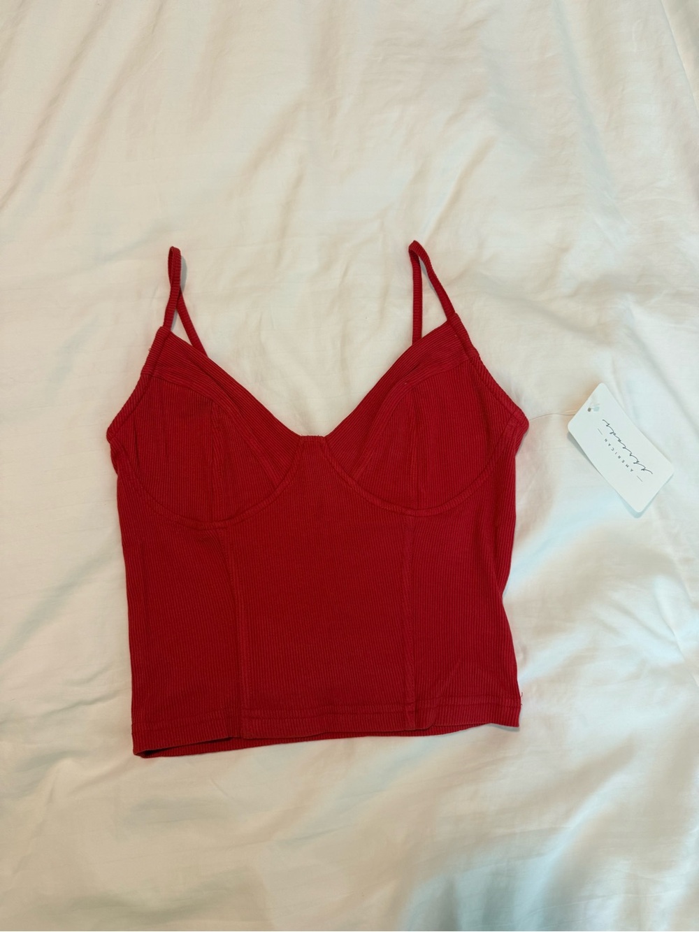 American Threads Red Cami